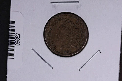 1860年インディアンヘッド・スモールセント。お手頃価格のコレクターズコイン。店舗番号：09652