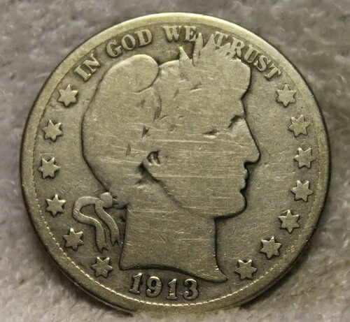 1913年バーバーハーフドル