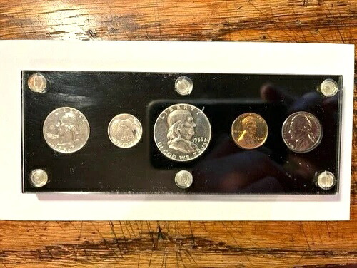 1956年米国銀貨プルーフセット（キャピタルホルダー入り）#9798