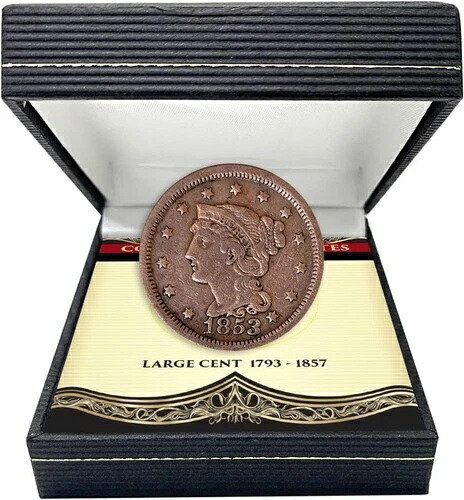 American Coin Treasures コレクターズフェイバリット ラージセント 1793-1857 コイン-