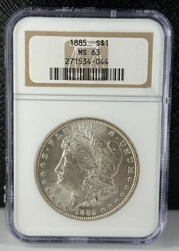 1885年 モーガンドル NGC MS 63(044)-