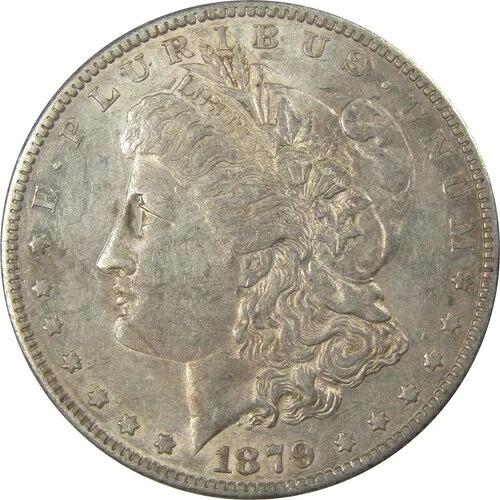 1879 O モルガン・ダラー AU 未流通銀貨 1ドル SKU:I21526 37,895円