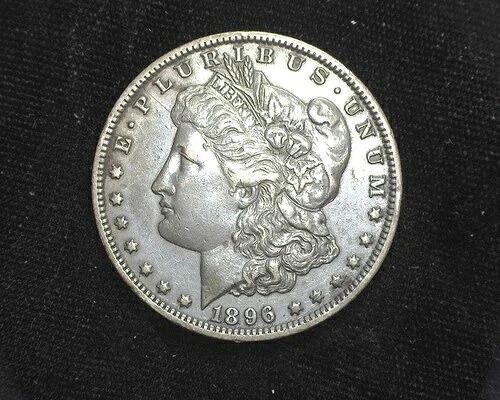 HS&C: 1896 O モルガン・ダラー XF - 米国コイン