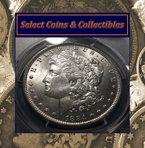 1884-O モルガン銀貨 - PCGS MS63 ブラストホワイトビューティー! #2006