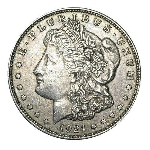 1921年 P モルガン銀貨 流通品 良品～極良品