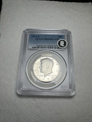 1973年 S ケネディ 1/2ドル PR 69 DCAM ECC PCGS 認定-