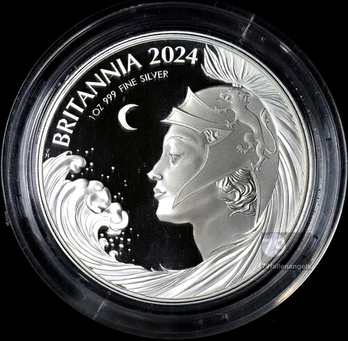 2024 ブリタニア UK シルバー プルーフ 1 オンス コイン ボックス & COA 発行枚数 3500 枚!