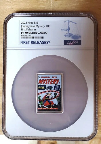 2オンス銀貨 2023年 ニウエ $5 マーベルコミックス ジャーニー・イントゥ・ミステリー #83 NGC PF 70 UC 65,945円