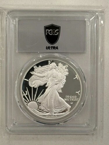 ?? 2025-W シルバー イーグル プルーフ PR70 DCAM ? PCGS ULTRA ? 1 オンス .999 純銀 56,100円