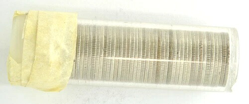 ロールチューブ 50枚セット 平均流通量 1928年製 マーキュリーダイム 10セント 90% シルバーコイン
