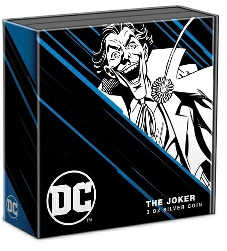 DC ジョーカー 3オンス シルバーコイン|WORLD RESOURCE【QUEEN店】