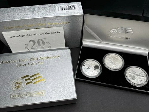 アメリカンイーグル20周年記念銀貨セット｜WORLD RESOURCE【QUEEN店】