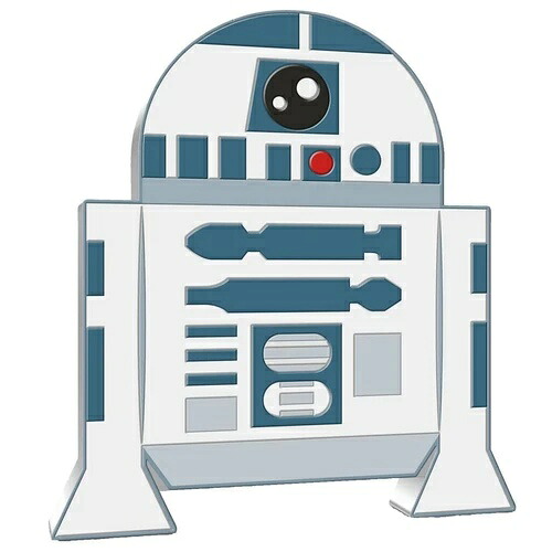 1オンス純銀チビコイン - R2D2? スターウォーズ? - 2ドル ニウエ 2020 - -