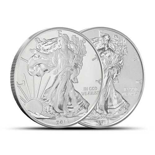 2013-W アメリカン シルバー イーグル ウェストポイント造幣局 75周年記念 2枚セット 71,995円
