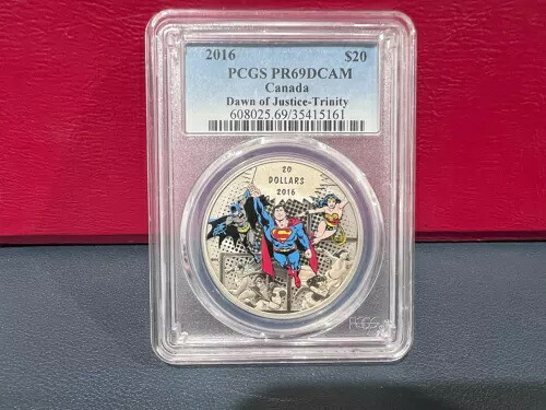 2016年 $20 カナダ 正義の夜明け -トリニティ PCGS PR69 DCAM (DJ)- 65,945円