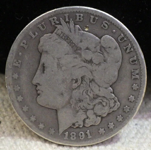 1891年 モーガンシルバードル CC カーソンシティ-