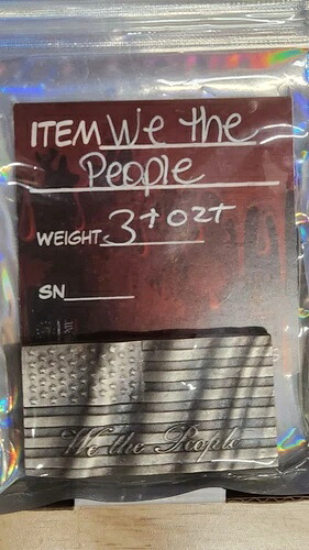 Locker Mint We The People 3オンス サンドキャストバー-