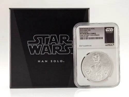 2016年 ニウエ S$2 スターウォーズ クラシック ダースベイダー NGC PF70 ウルトラカメオ ファーストリリース 72,600円