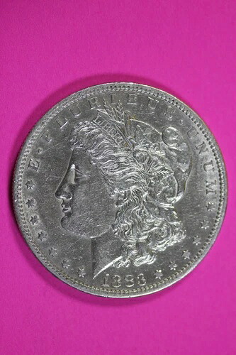 1883年 S モルガン リバティ シルバー ダラー キー デイト コイン サンフランシスコ 274