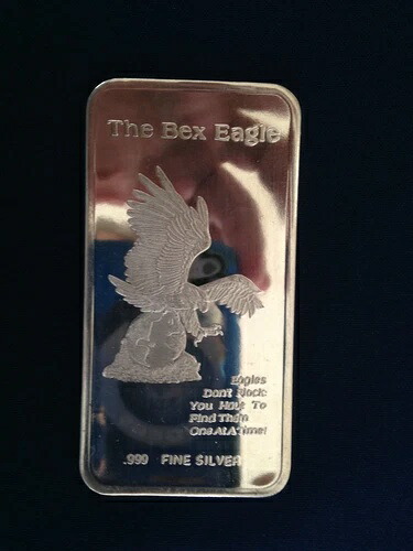 Bex Eagle 3.5オンス プルーフ シルバーアートバー P2581-