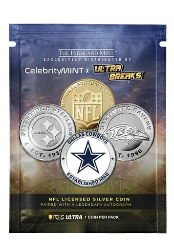 ??UltraBreaks x Celebrity Mint: NFL 殿堂シルバーシリーズ