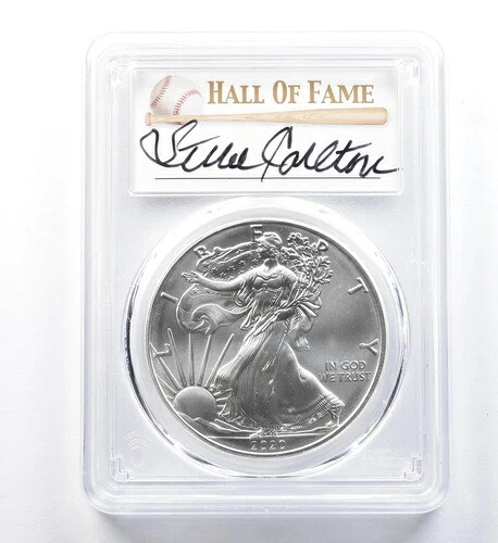 2020年 (S) アメリカン シルバー イーグル カールトン 緊急発行 FDOI MS70 PCGS *1266