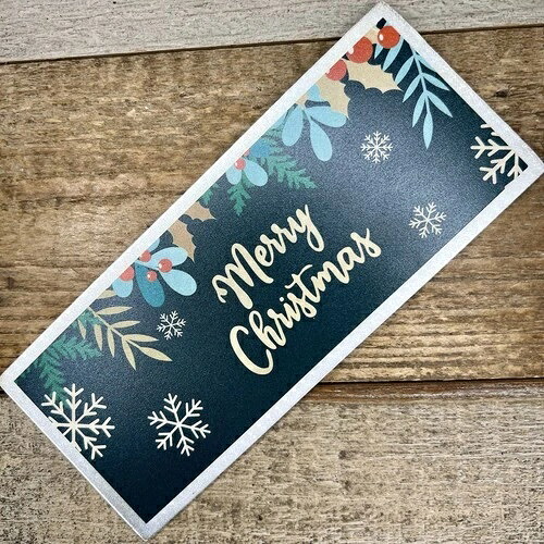4トロイオンス0.999 ファインシルバーフェスティブメリークリスマスカラーリングバー -素晴らしいギフト-