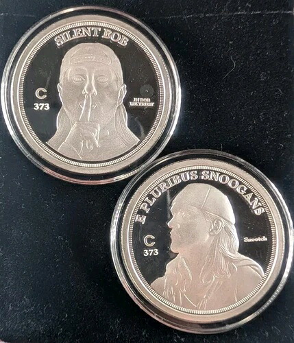 The Chive Jay & Silent Bob コインセット 0.999 シルバー 1オンスコイン 鑑定書付き #/750- 65,945円