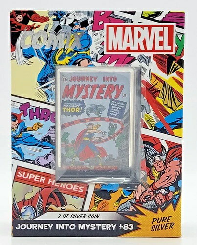 2023年 マーベル ジャーニー・イントゥ・ミステリー #83 ソー 2オンス 銀貨 ニウエ ニュージーランド造幣局