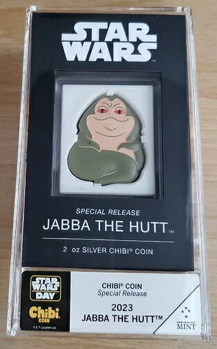 2023 ジャバ・ザ・ハット メガチビ 2オンス スターウォーズ デー スペシャル 5月4日 シルバー 66,550円