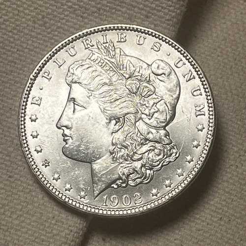 チョイス 1902-P モルガン銀貨 フィラデルフィア