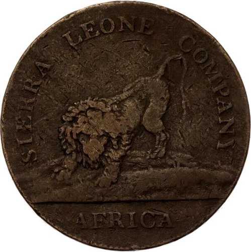 1791年 シエラレオネ会社 ペニー銅貨 ソーホーミント ハンズワース イギリス