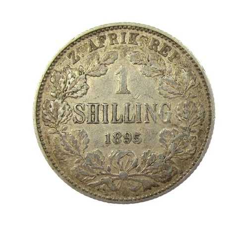 南アフリカ 1895年 シルバーシリング -NEF- 40,040円