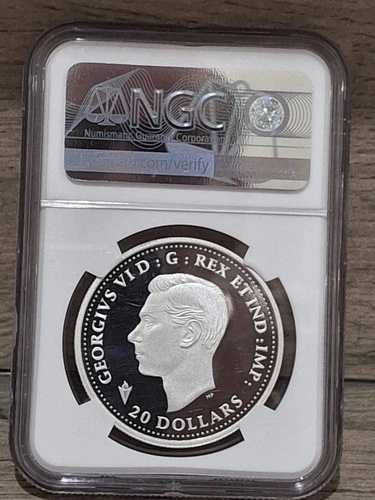 2020年カナダ シルバープルーフ S$20 コイン ヨーロッパでの勝利 NGC PF69UC 初リリース