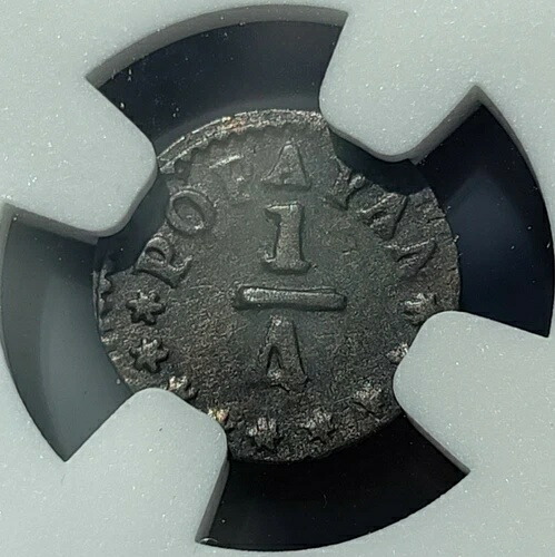 コロンビア 1/4 デシモ 1878 ポパヤン NGC VF det. NGCでグレーディングされたコインのみ！レア！