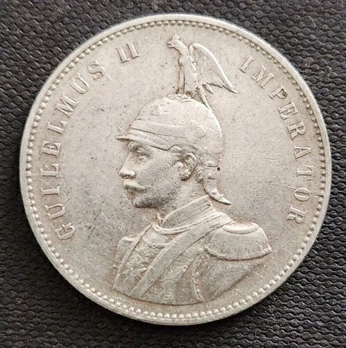 ?1906?ドイツ領東アフリカ?1ルピー?銀?
