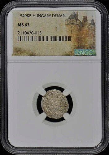 1549KB ハンガリー デナール NGC MS63 48,180円