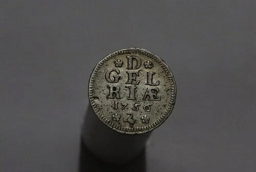 ?? ???? オランダ ヘルダーラント 1/2 DUIT 1756 シルバー 希少 B84 TT20 48,180円