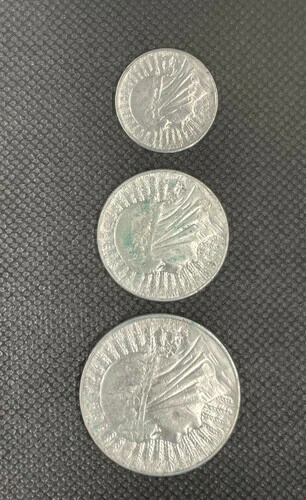 ポーランド 1932 セット ? 10 ズロティチ、5 ズロティチ、2 ズロティチ ? 女王ヤドヴィガ ? 銀貨