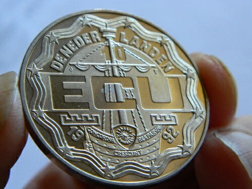 1992 10 Ecus - ウィレム1世 - オランダ - BU - 発行枚数わずか25000枚 - 希少