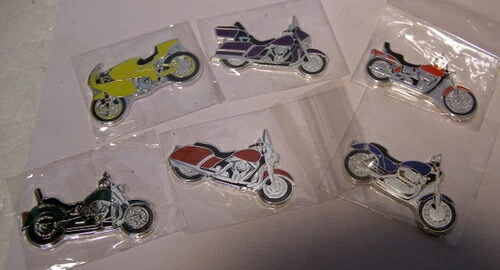 ** 6種類の異なる1ドルコインのセット - ソマリアのオートバイ - 2007年 - すべて新品