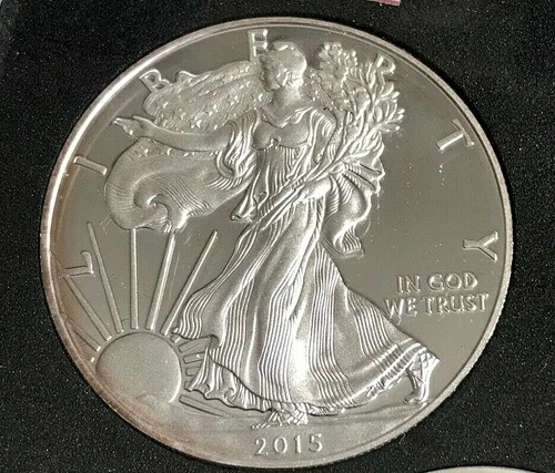 Simply Coins ~ 2015 シルバー プルーフ アメリカ 1ドル ウェストポイント 1オンス コイン