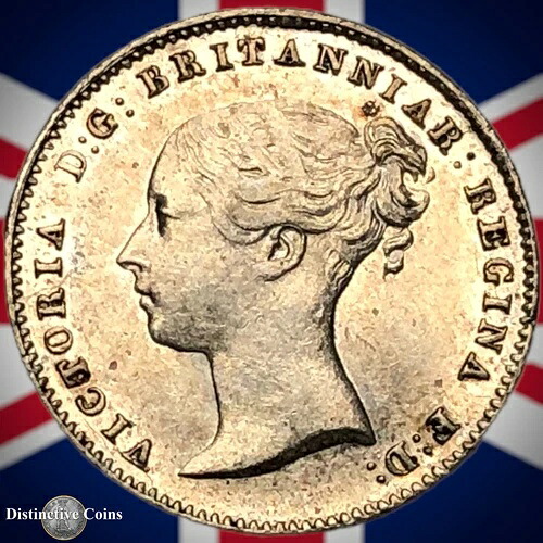 イギリス 1845 3ペンス GB1821