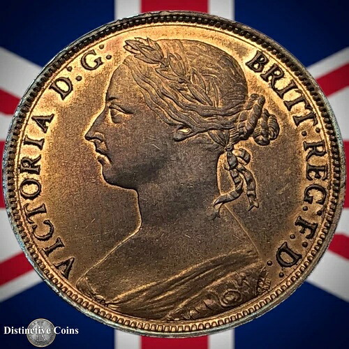 イギリス 1887 ペニー 1ペンス GB6472