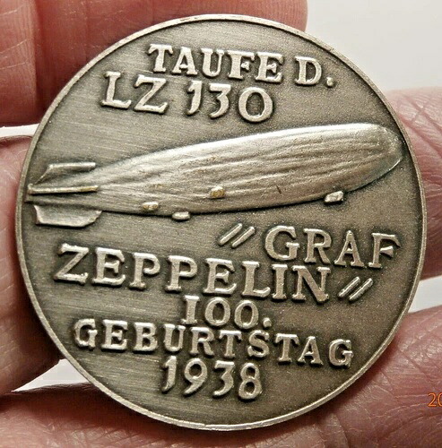 1938年 ドイツ第三帝国 ツェッペリン航空 命名勲章 BU S-880C