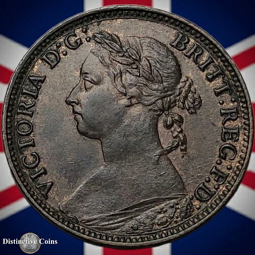 イギリス 1881 H ファーシング 1/4d GB3999