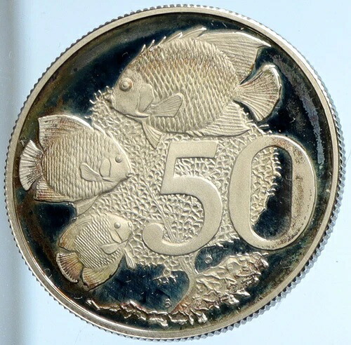1978年 ケイマン諸島 英国 エリザベス2世 プルーフ銀貨 50セント 25TH i103027|WORLD RESOURCE【QUEEN店】