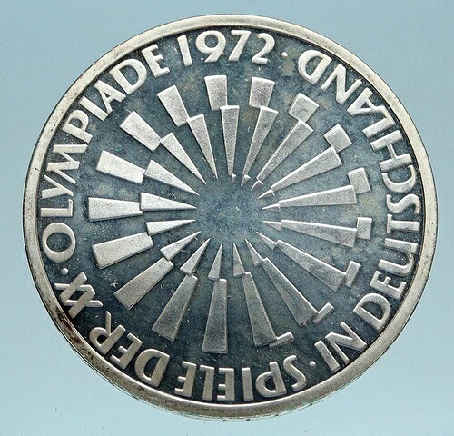 1972年 ドイツ ミュンヘン夏季オリンピック アンティーク オールドプルーフ シルバー 10マルクコイン i83165|WORLD RESOURCE【QUEEN店】