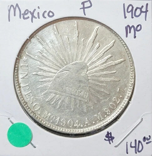 1904年のメキシコペソ|WORLD RESOURCE【QUEEN店】