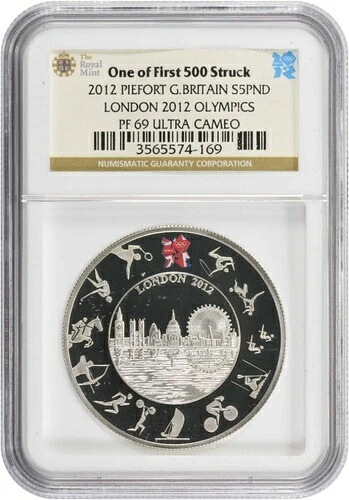 2012年 イギリス 5ポンド ロンドンオリンピック PF69UCAM NGC|WORLD RESOURCE【QUEEN店】